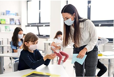 Maintaining hygiene at school