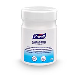 PURELL® Hand & Surface Antimikrobielle Tücher, 270 Tücher Dose